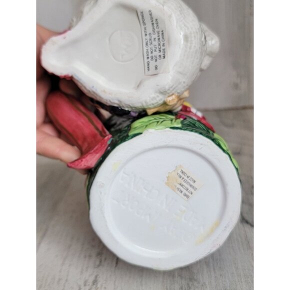 Vintage ceramic mug cup mini creamer pot angel toy xmas set decor - Picture 8 of 8